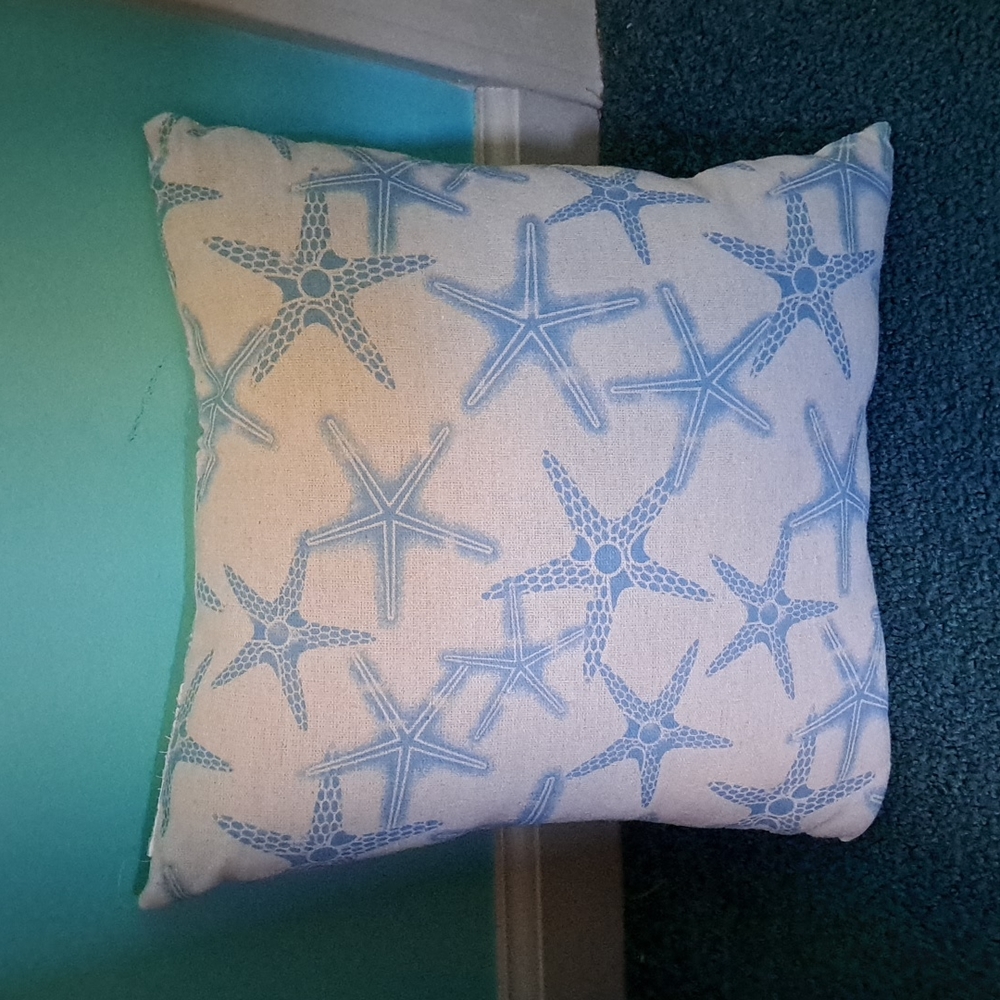 Eclectic Starfish Pillow